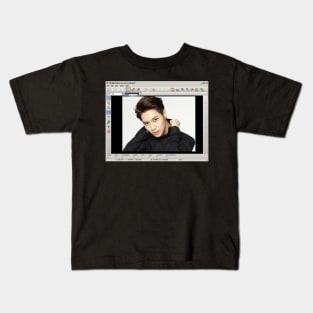 Taemin Computer Aesthetic Kids T-Shirt